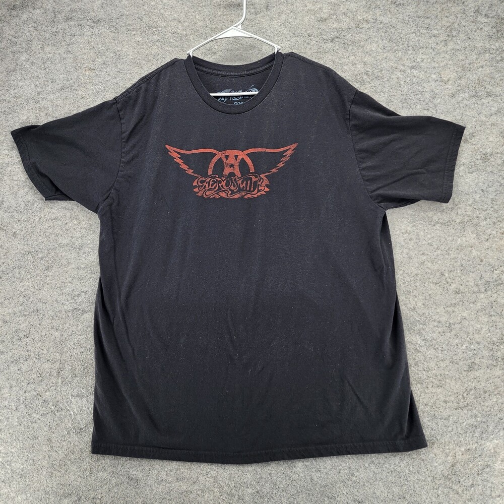 Aerosmith Shirt Womens 2X Short Sleeve Black